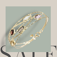 18K Yellow Gold Bangle